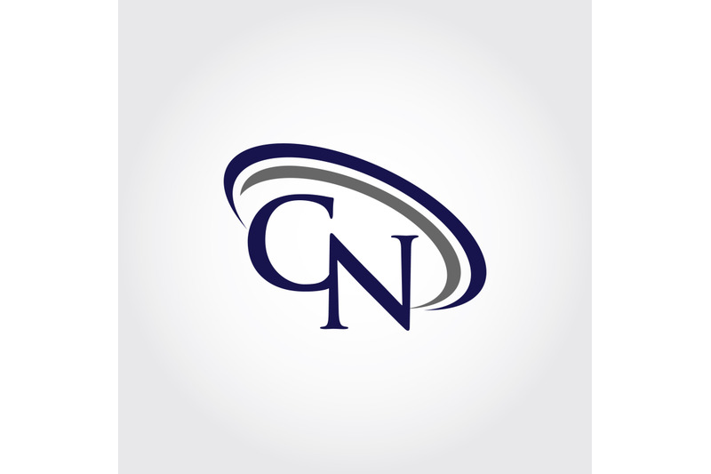 monogram-cn-logo-design