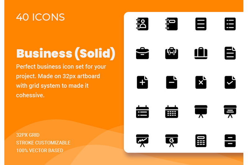 business-icon-set-solid