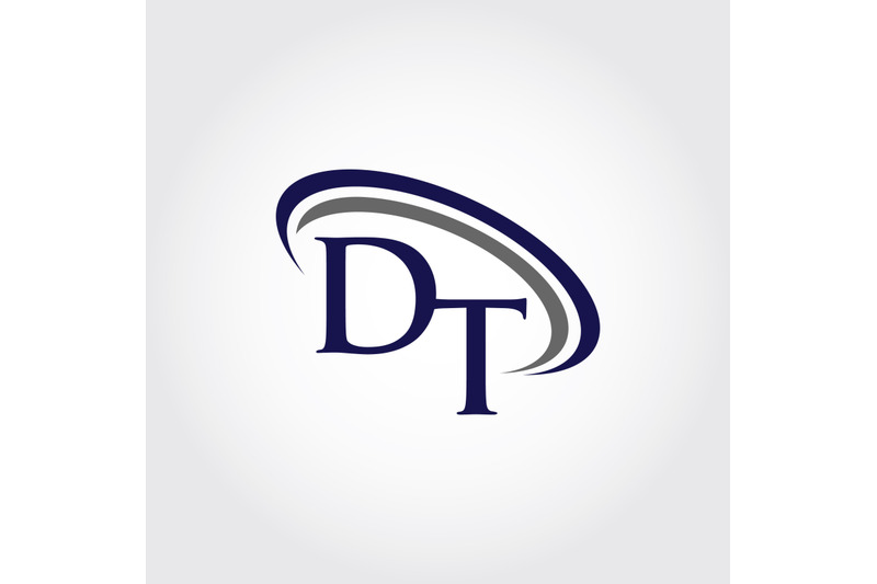 monogram-dt-logo-design