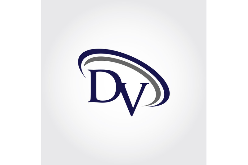 monogram-dv-logo-design