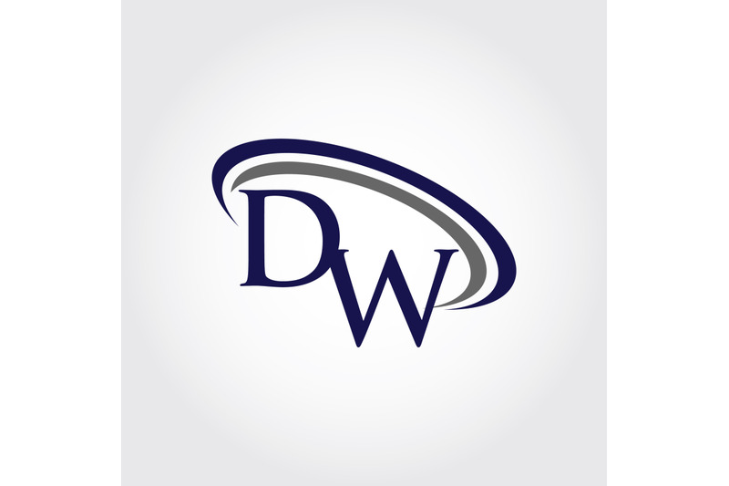 monogram-dw-logo-design