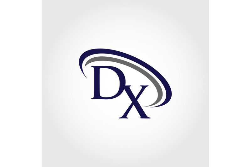 monogram-dx-logo-design