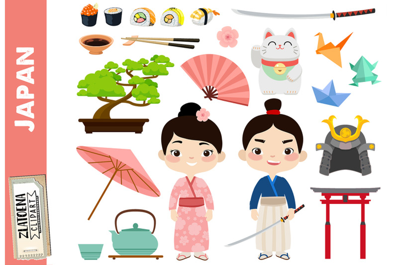 japan-clipart-japanese-clip-art-geisha-samurai-clipart-asia-graphics