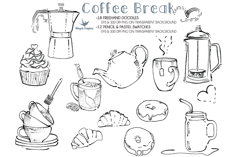cofee-break-hand-drawn-illustrations-in-eps-10-and-png