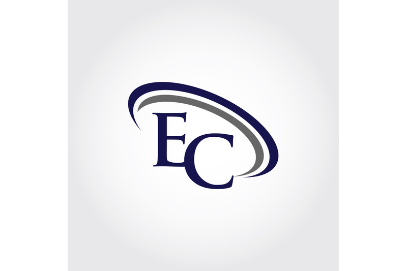 monogram-ec-logo-design