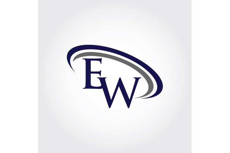 monogram-ew-logo-design
