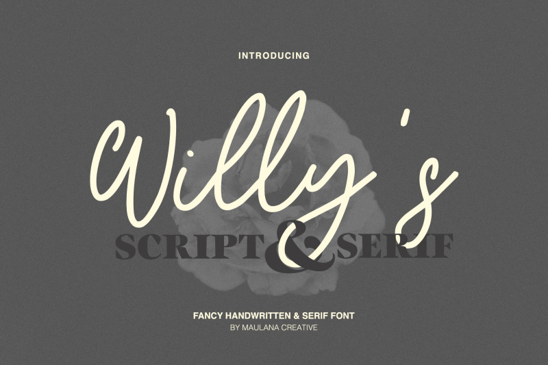 willys-script-serif-font