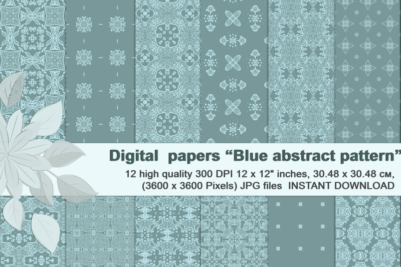 blue-abstract-patterns-gentle-digital-paper