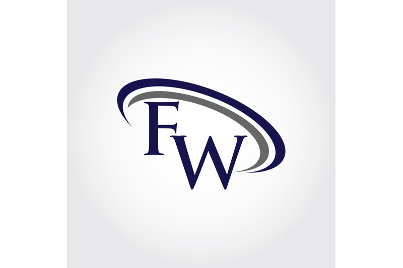 monogram-fw-logo-design