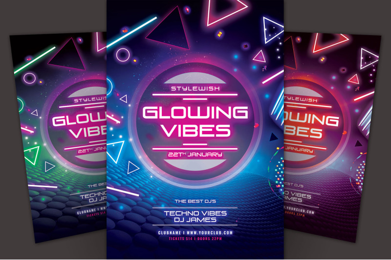 glowing-vibes-flyer