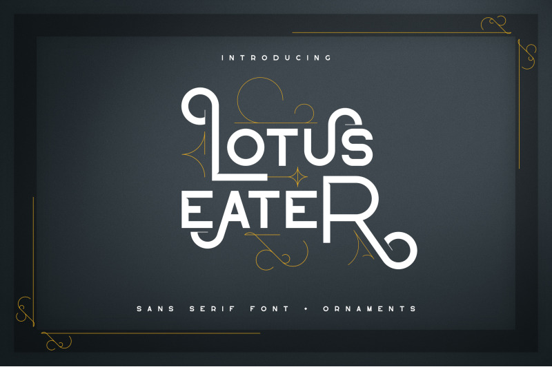 lotus-eater-sans-serif-font