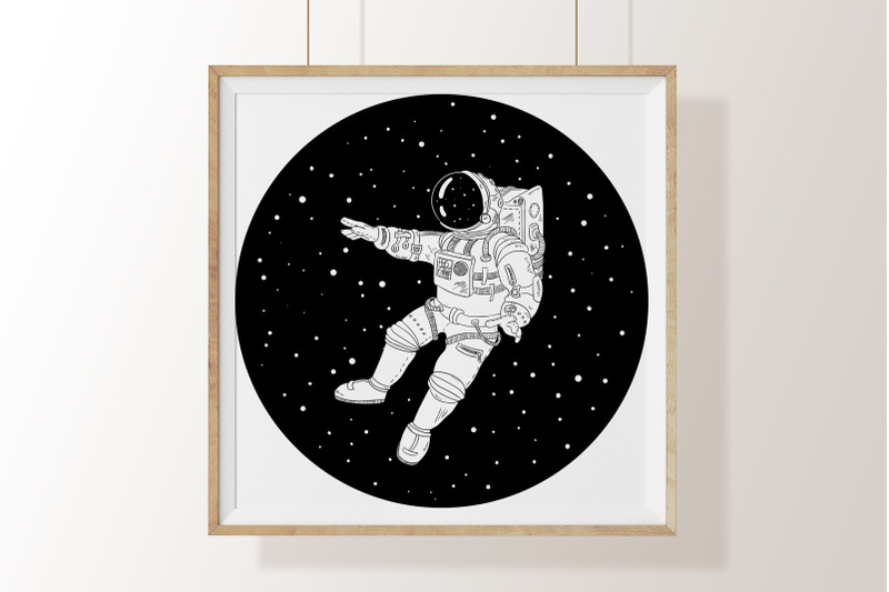 astronaut-in-space-set