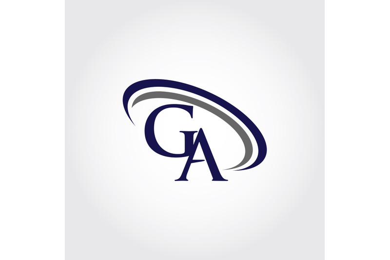 monogram-ga-logo-design
