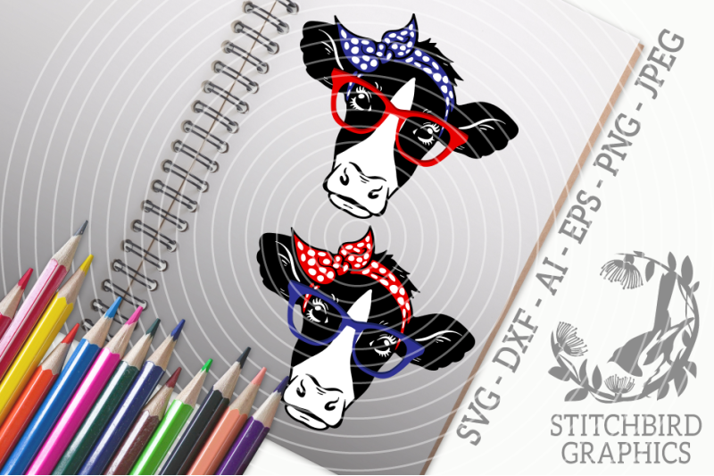 cow-sunglasses-bandana-svg-silhouette-studio-cricut-eps