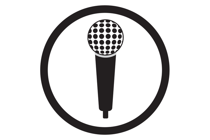 microphone-black-sign