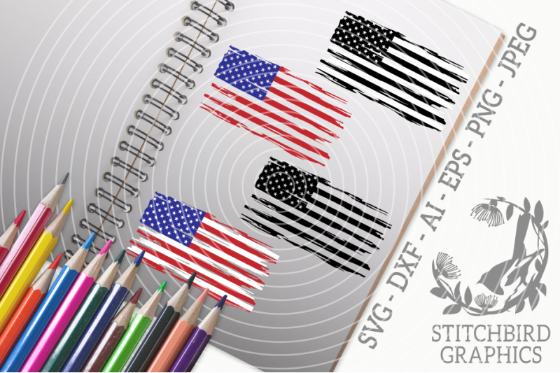 distressed-american-flag-bundle-svg-silhouette-studio