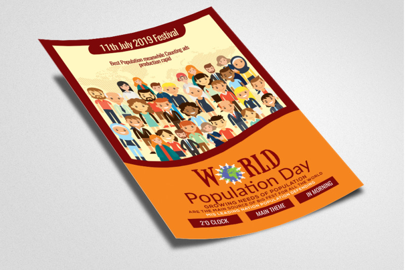 world-population-day-flyer-te-plate