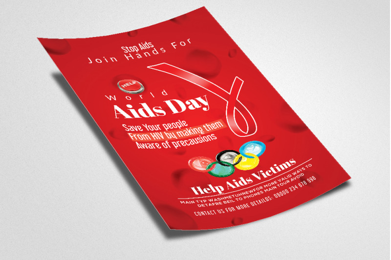 world-aids-day-awareness-flyer-template