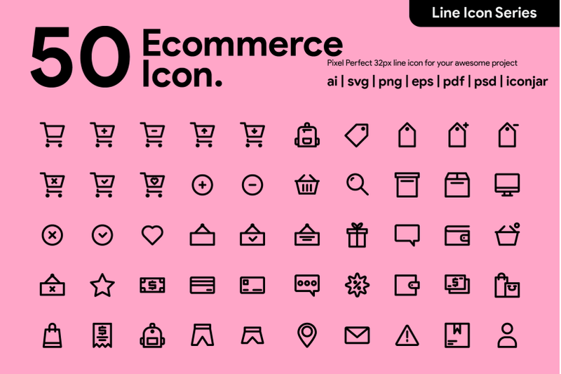 50-ecommerce-line-icon