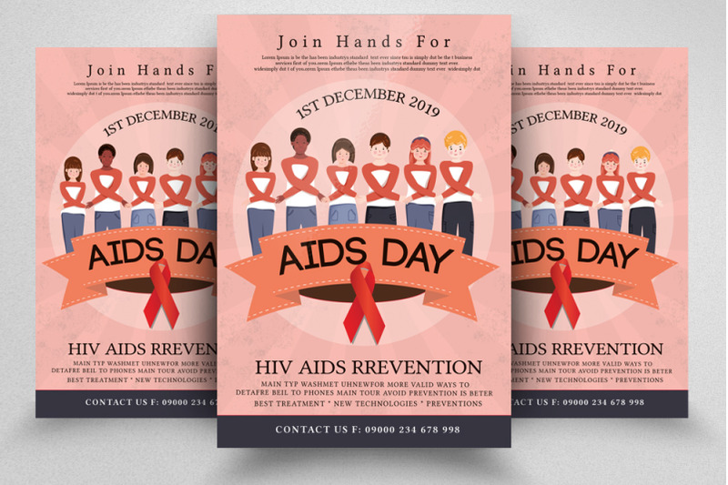 world-aids-day-awareness-flyer-template