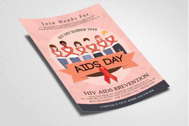 world-aids-day-awareness-flyer-template