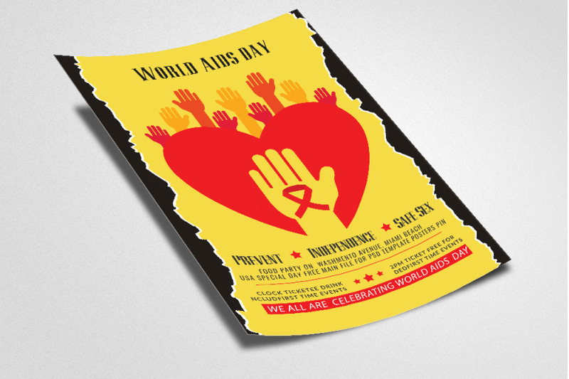 world-aids-day-flyer-template