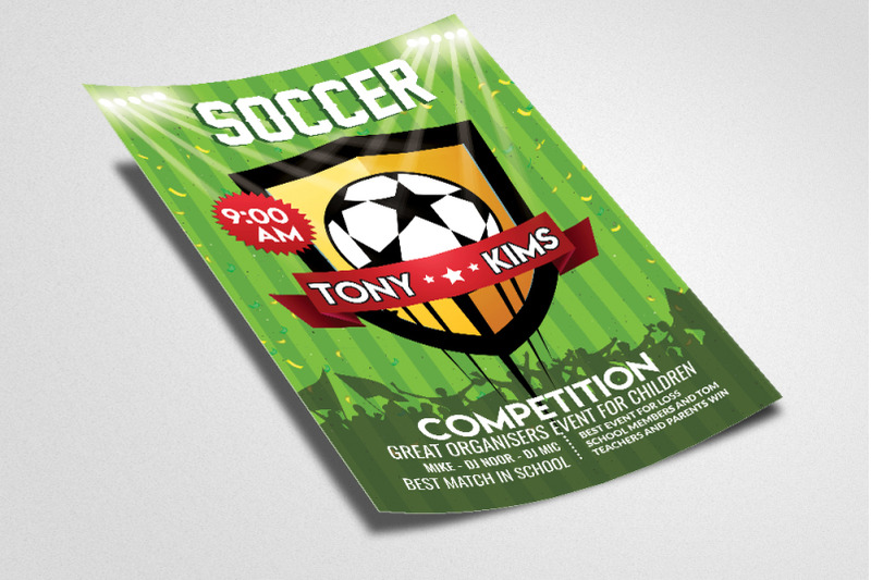 super-soccer-match-flyer-template