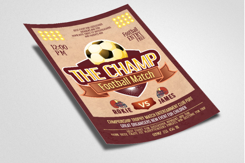 football-championship-flyer-template