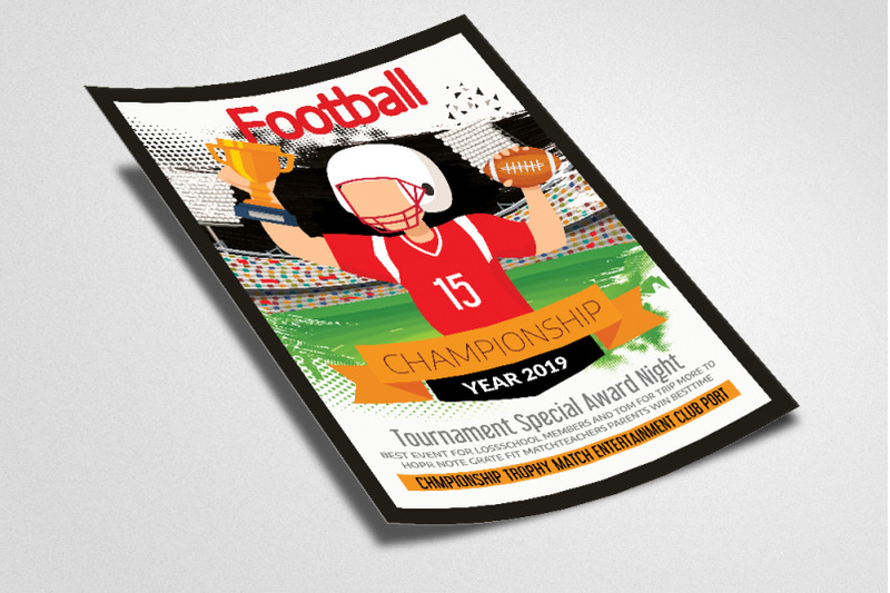 football-championship-flyer-template