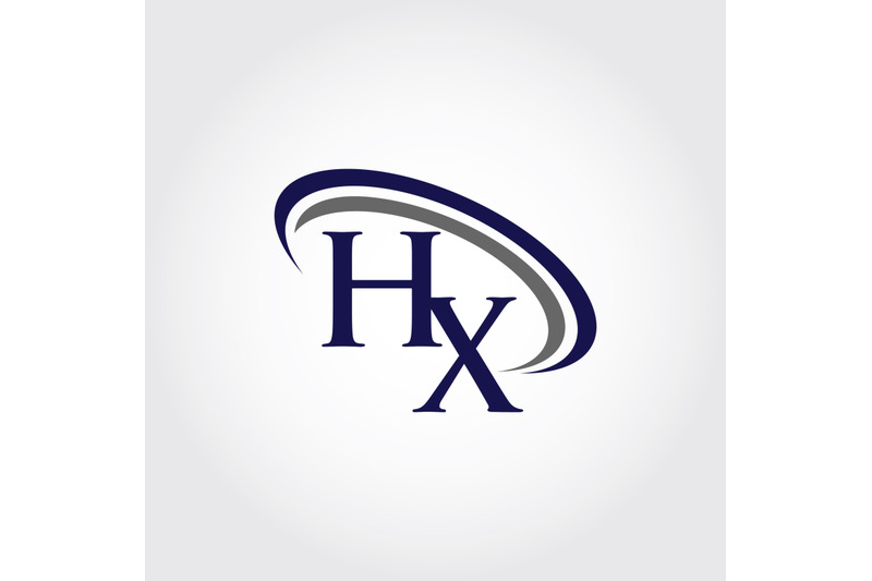 monogram-hx-logo-design