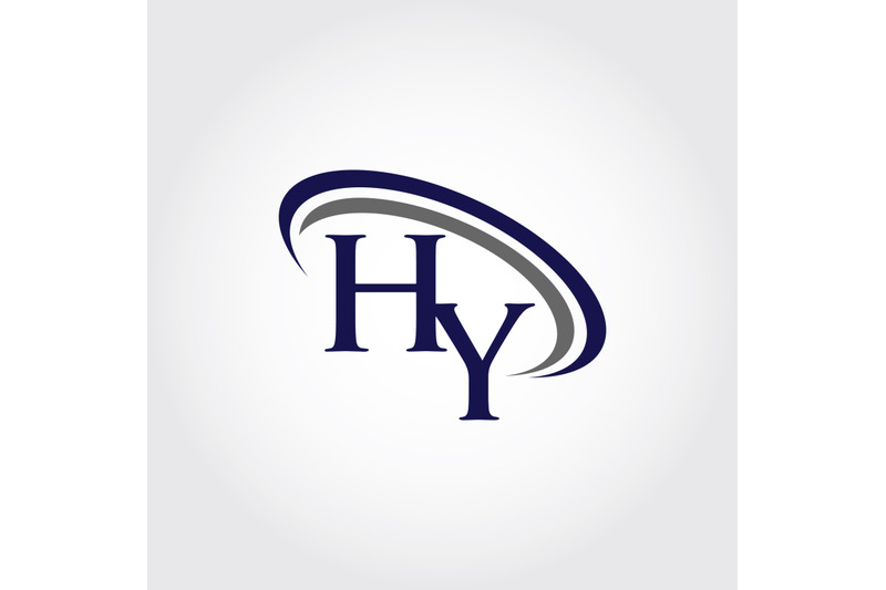 monogram-hy-logo-design