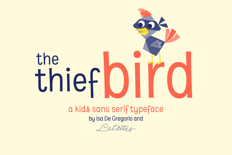 the-thief-bird-font