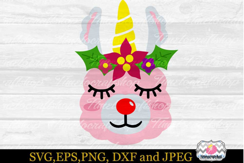 svg-dxf-eps-amp-png-cutting-files-christmas-llama-head-reindeer-antler