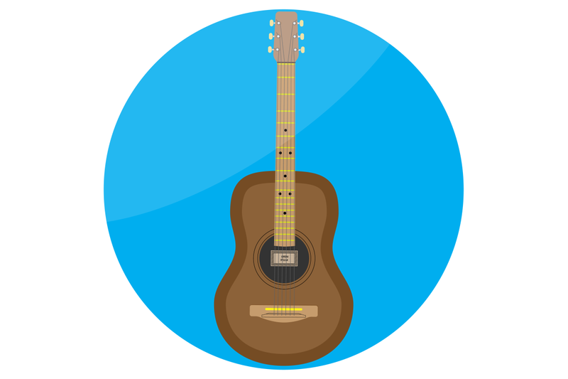 flat-icon-acoustic-guitar