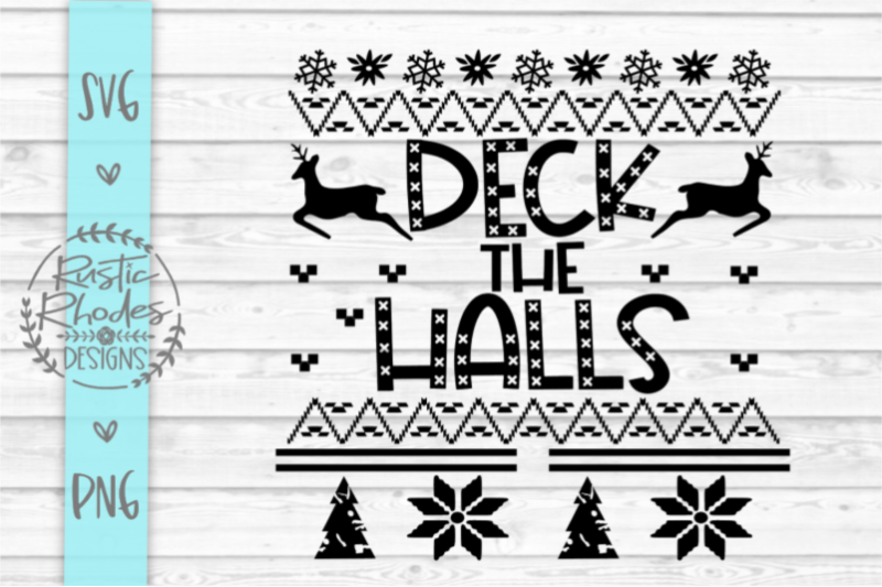 deck-the-halls-christmas-sweater-svg-and-png-digital-cut-file