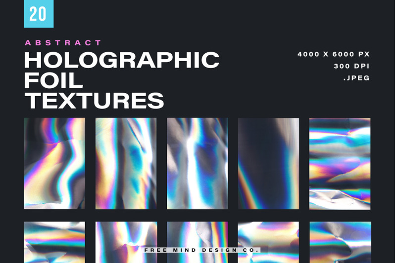 holographic-foil-textures