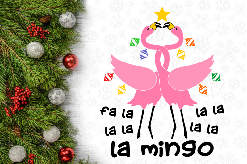 fa-la-la-mingo-christmas-flamingo-svg-design