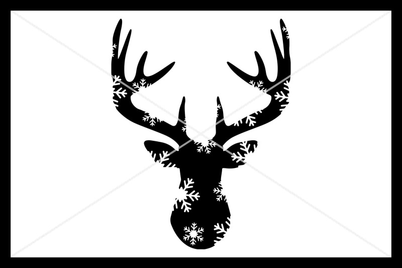 reindeer-svg-snowflake-instant-download-cut-file-cricut