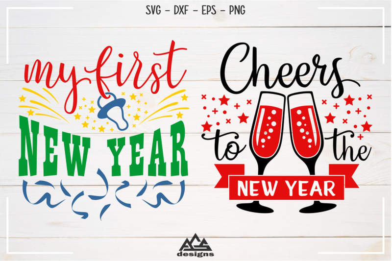 new-year-quotes-svg-design