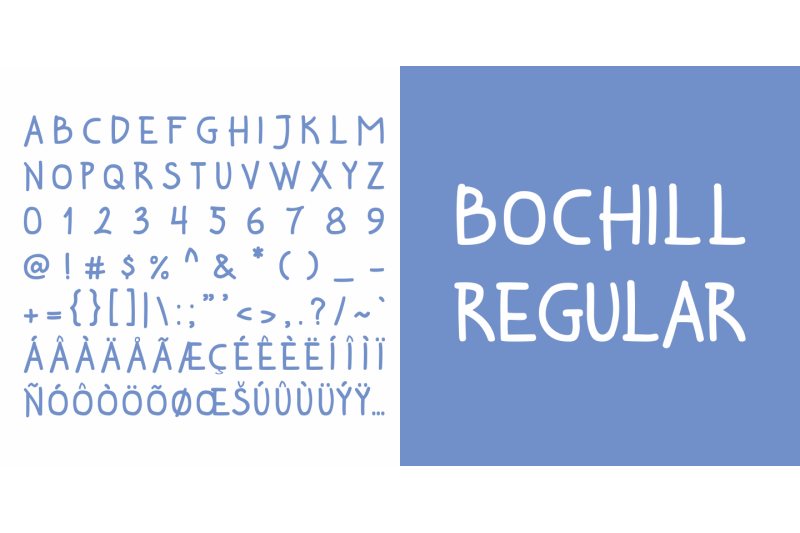 bochill-handwritten-font