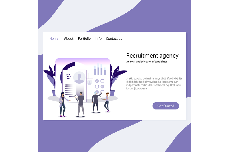 recruitment-agency-mock-up-website-interface