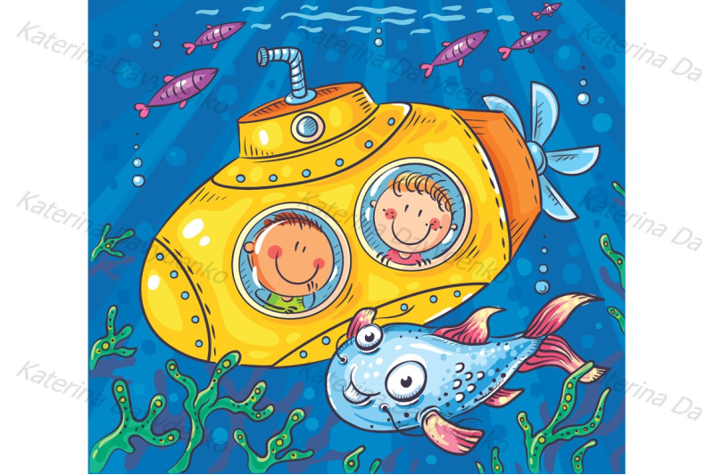 children-in-a-submarine