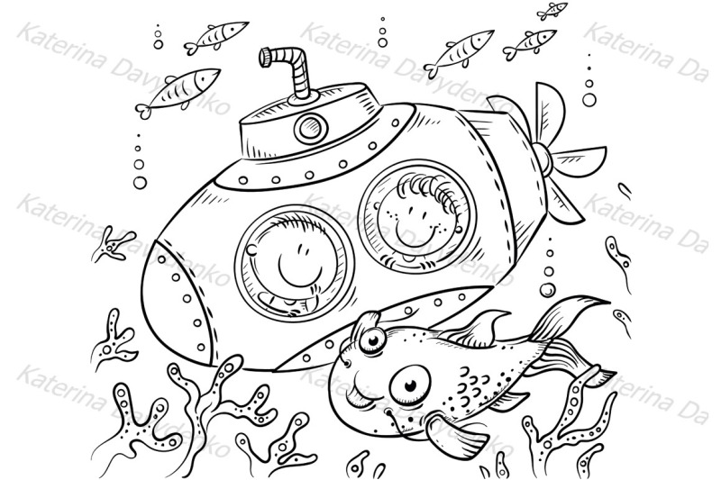 children-in-a-submarine