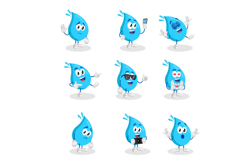 water-mascot