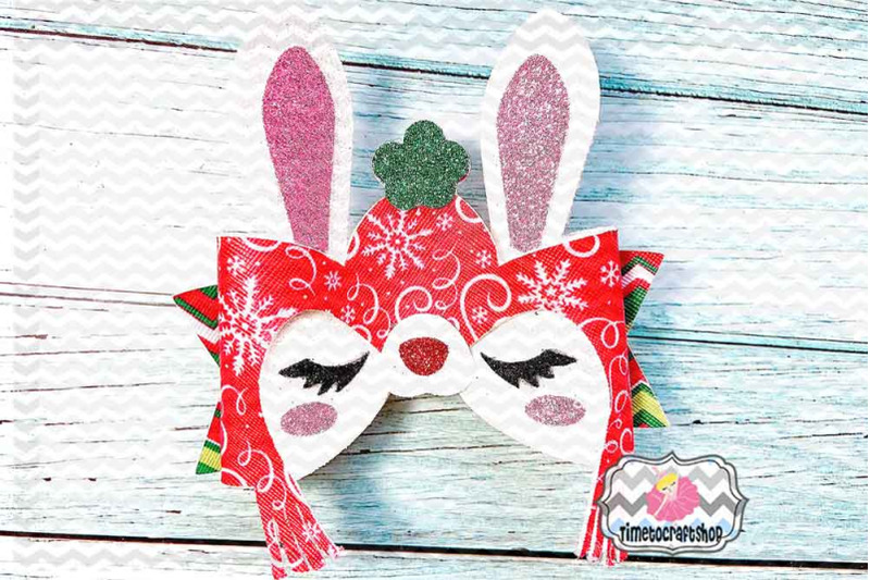 holiday-christmas-bunny-bow-template-winter-hat-bunny-bow