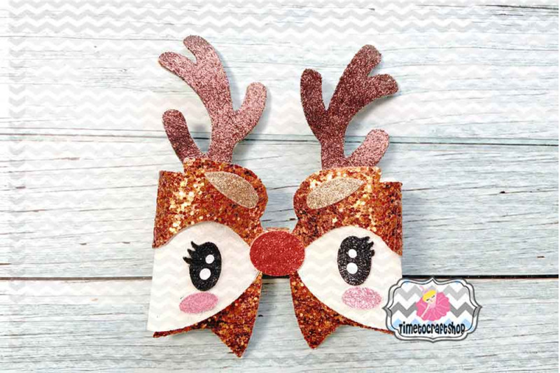 holiday-christmas-deer-bow-template-antlers-bow-reindeer-bow-svg-pn