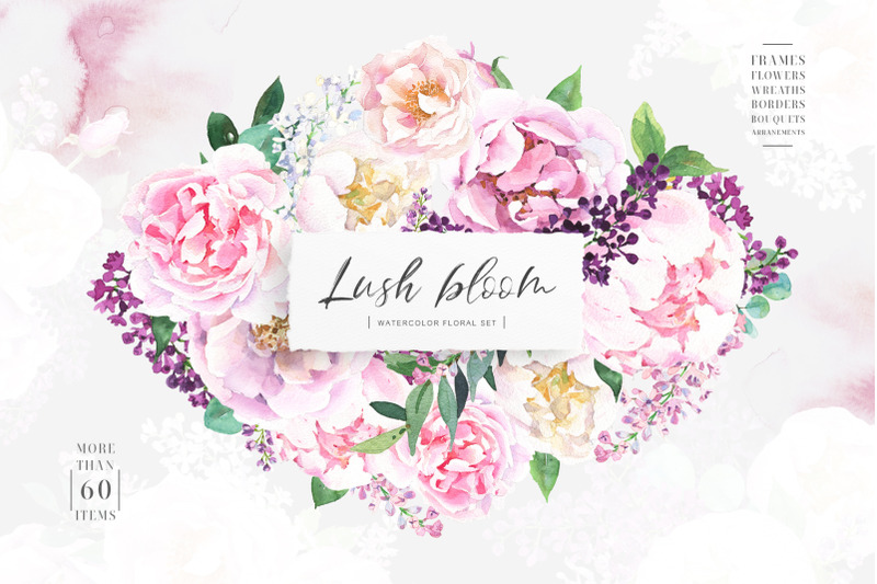 lush-bloom-watercolor-pink-flowers