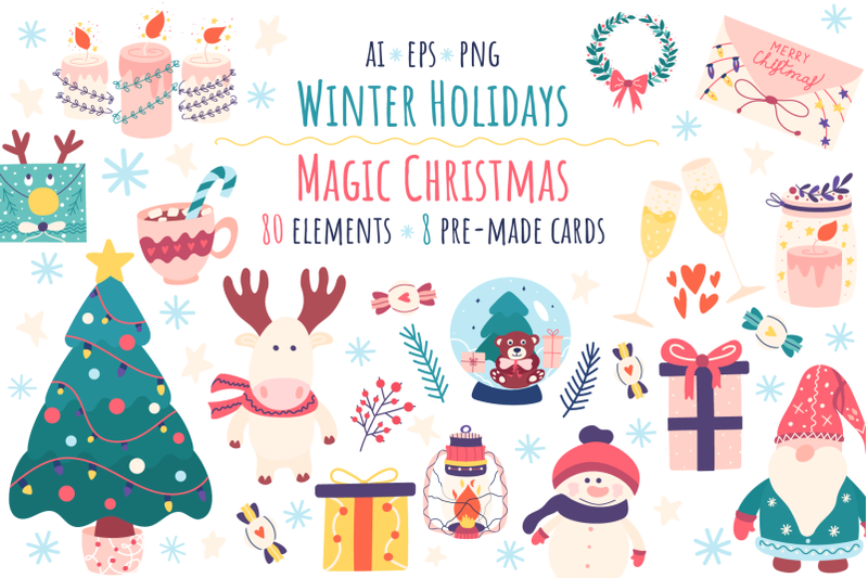 winter-holidays-clipart-and-magic-christmas