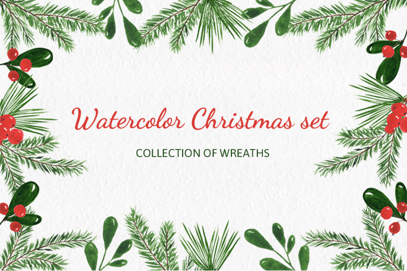 christmas-watercolor-collection-hand-drawn-illustrations