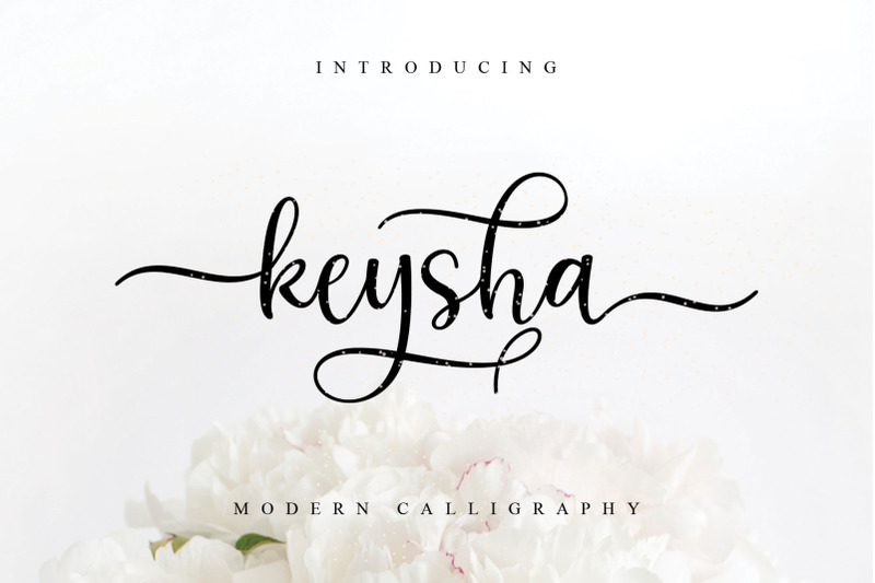keysha-script-font